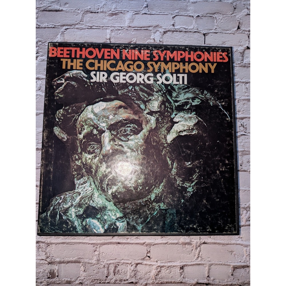 Beethoven Nine Symphonies Chicago Symphony Sir Georg Solti London Vinyl Box Set